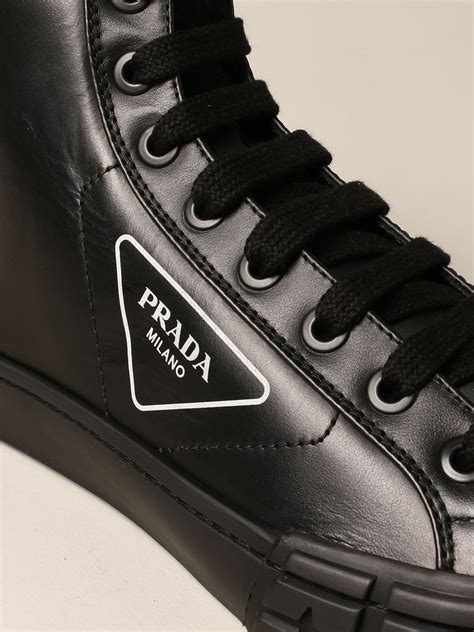 black prada shoes uk|prada black shoes for men.